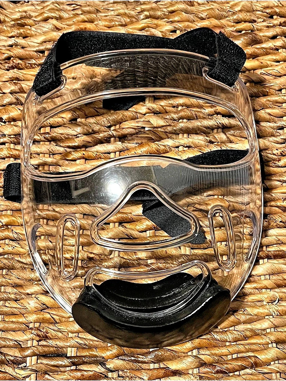 Mueller Face Guard Clear Protective Sports Mask